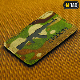 M-Tac нашивка AKM 7,62х39 Laser Cut Multicam/Black. Фото 2
