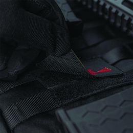 M-Tac нашивка AR-15 .223/5,56 Laser Cut Black/Red. Фото 5