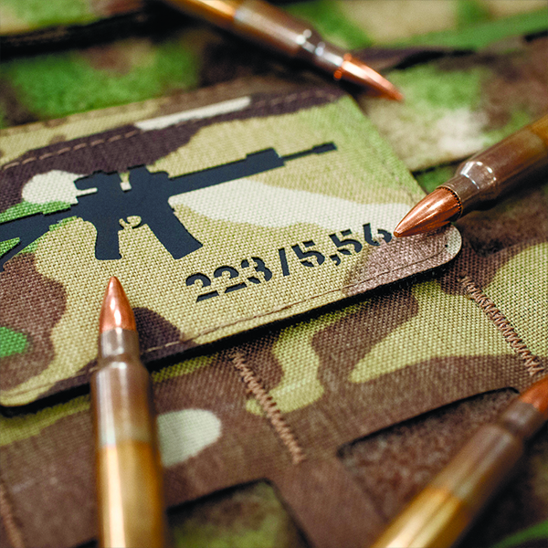 M-Tac нашивка AR-15 .223/5,56 Laser Cut Multicam/Black. Фото 4