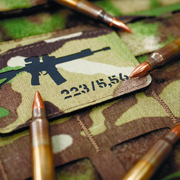 M-Tac нашивка AR-15 .223/5,56 Laser Cut Multicam/Black. Фото 4