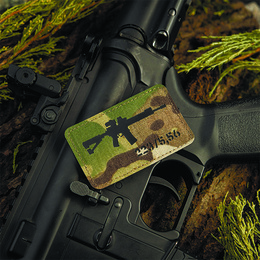 M-Tac нашивка AR-15 .223/5,56 Laser Cut Multicam/Black. Фото 5