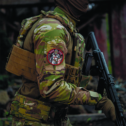 M-Tac нашивка Deus Vult (жаккард). Фото 5