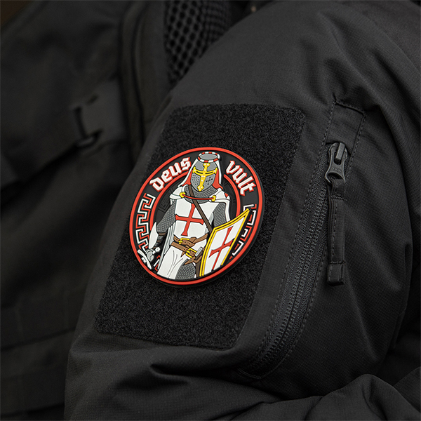 M-Tac нашивка Deus Vult 3D PVC. Фото 4