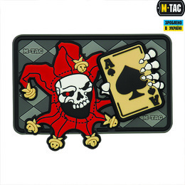 M-Tac нашивка Joker Skull 3D PVC