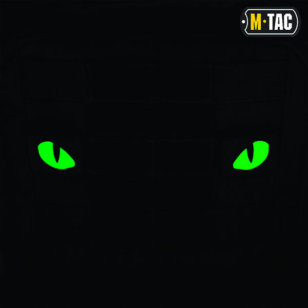 M-Tac нашивка Tiger Eyes Laser Cut (пара) Black. Фото 3