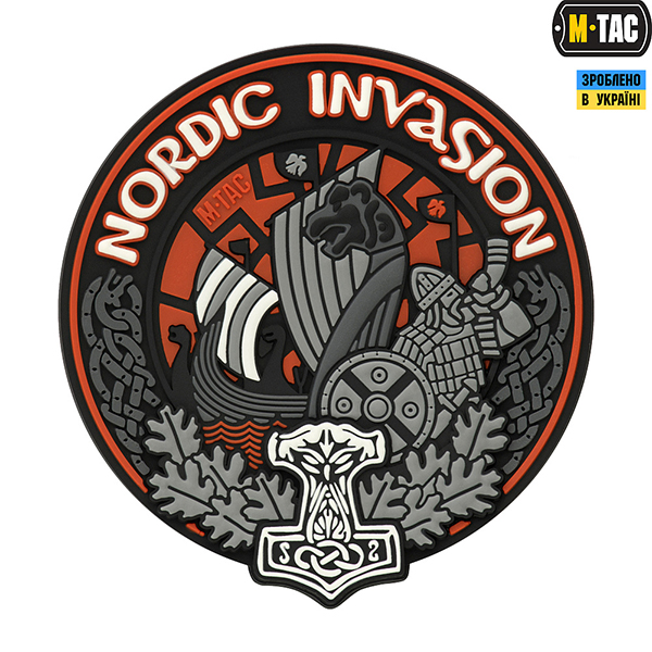 M-Tac нашивка Nordic Invasion 3D PVC