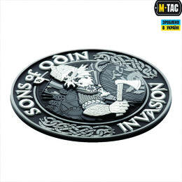 M-Tac нашивка Sons of Odin 3D PVC Black/Grey. Фото 2