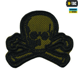 M-Tac нашивка Old Skull олива