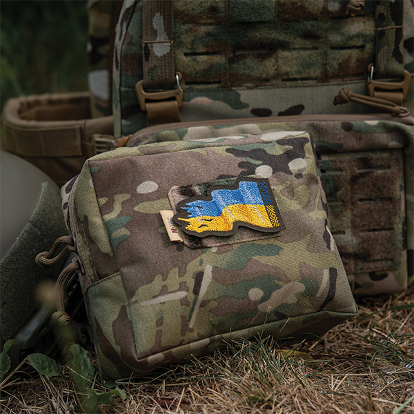 M-Tac нашивка прапор України бойовий реверс (вишивка) Ranger Green. Фото 4