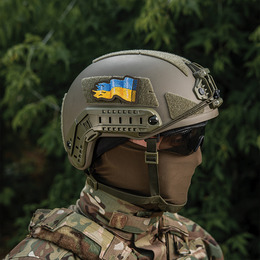 M-Tac нашивка прапор України бойовий реверс (вишивка) Ranger Green. Фото 3