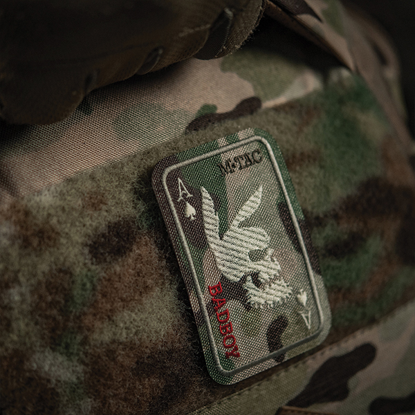 M-Tac нашивка Bad Boy (вишивка) Multicam. Фото 2