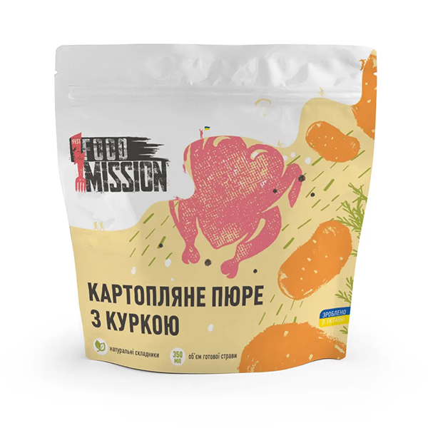 Картопляне пюре з курячим філе
