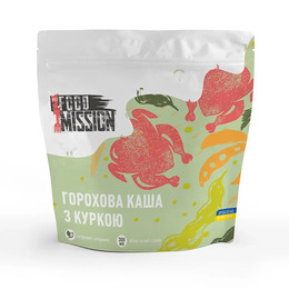 Каша горохова з куркою