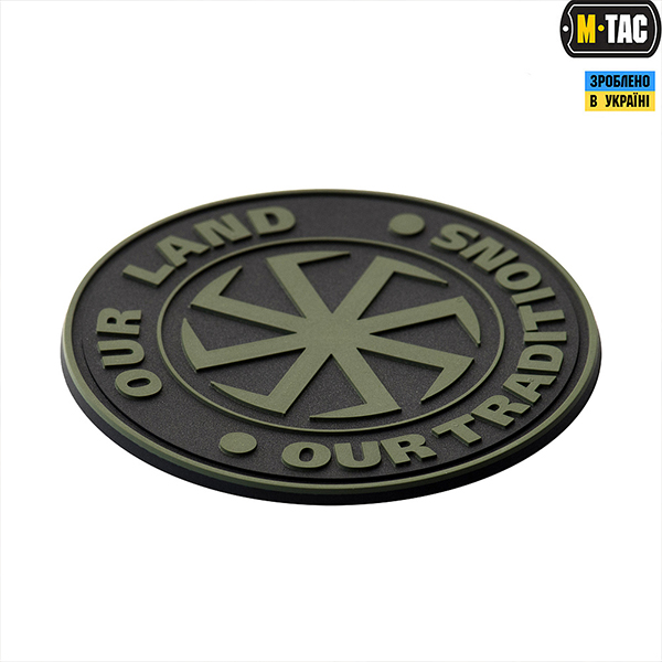M-Tac нашивка Our Land PVC Olive. Фото 2