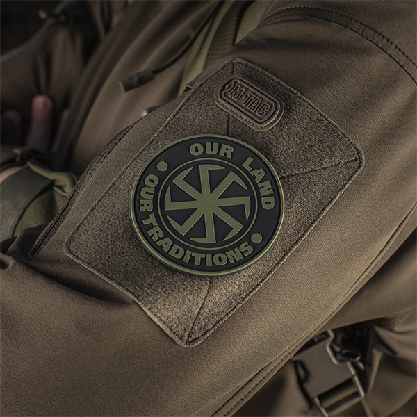 M-Tac нашивка Our Land PVC Olive. Фото 3