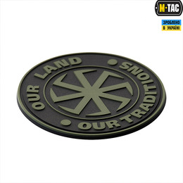 M-Tac нашивка Our Land PVC Olive