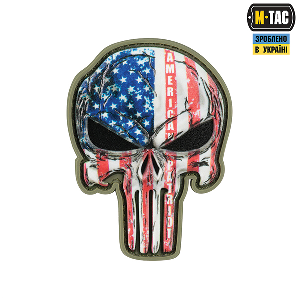 M-Tac нашивка Punisher USA