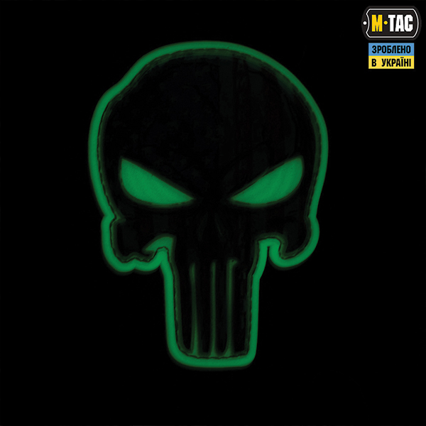 M-Tac нашивка Punisher Британія GID. Фото 3