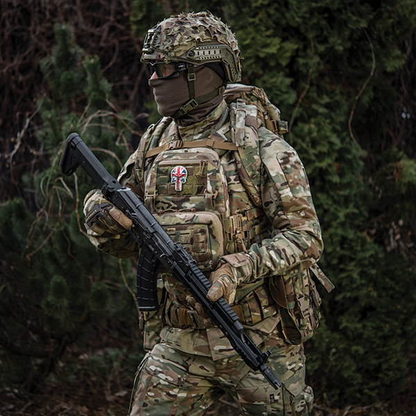 M-Tac нашивка Punisher Британія GID. Фото 4