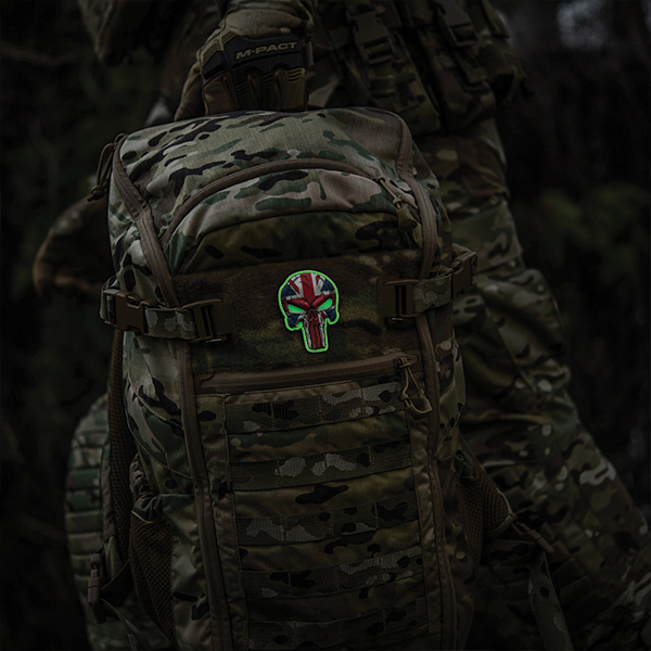 M-Tac нашивка Punisher Британія GID. Фото 7