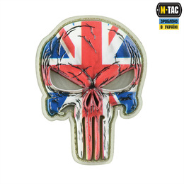 M-Tac нашивка Punisher Британія GID