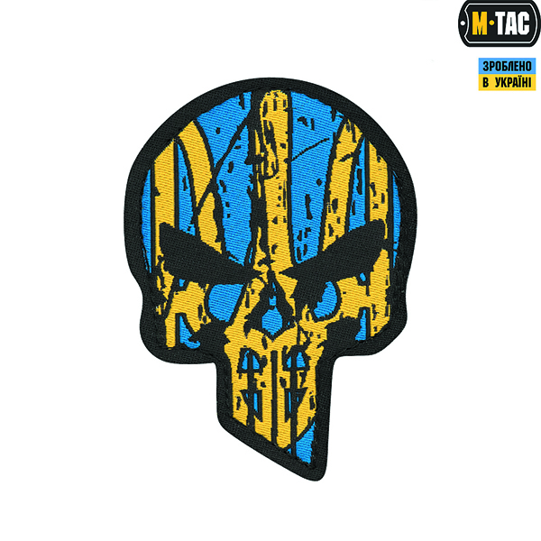 M-Tac нашивка Ukrainian Punisher (жаккард)