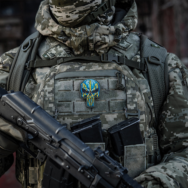 M-Tac нашивка Punisher Тризуб. Фото 3
