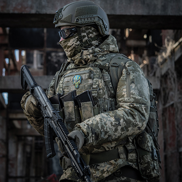 M-Tac нашивка Punisher Тризуб. Фото 5