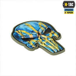 M-Tac нашивка Punisher Тризуб
