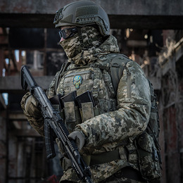 M-Tac нашивка Punisher Тризуб. Фото 5