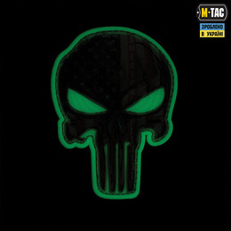 M-Tac нашивка Punisher Тризуб GID. Фото 3