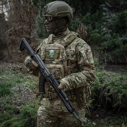 M-Tac нашивка Punisher Тризуб GID. Фото 8
