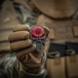 M-Tac нашивка Punisher Червоний. Фото 5