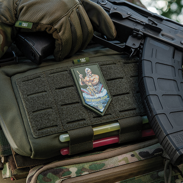 M-Tac нашивка Ukrainian Fisher PVC Olive. Фото 2