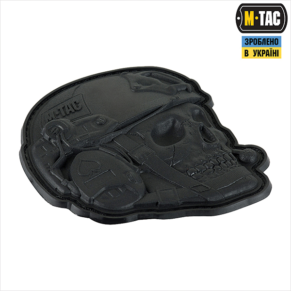 M-Tac нашивка Operator 3D PVC Black. Фото 2