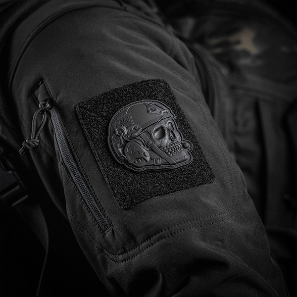 M-Tac нашивка Operator 3D PVC Black. Фото 3