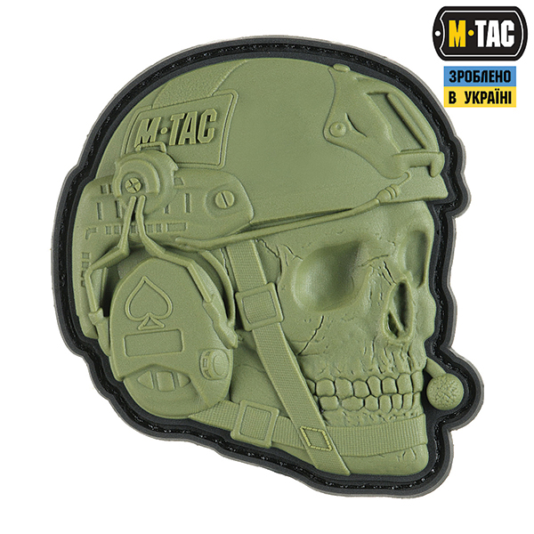 M-Tac нашивка Operator 3D PVC Olive