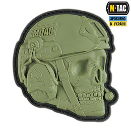 M-Tac нашивка Operator 3D PVC Olive