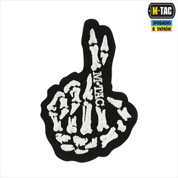 M-Tac нашивка Crossed Fingers (вишивка) Black