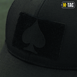 M-Tac нашивка Spades Laser Cut Black. Фото 2