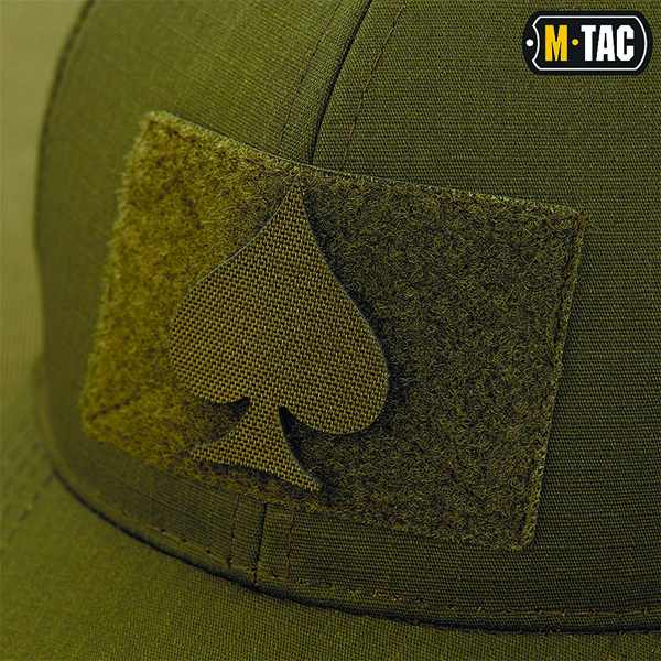 M-Tac нашивка Spades Laser Cut Ranger Green. Фото 2