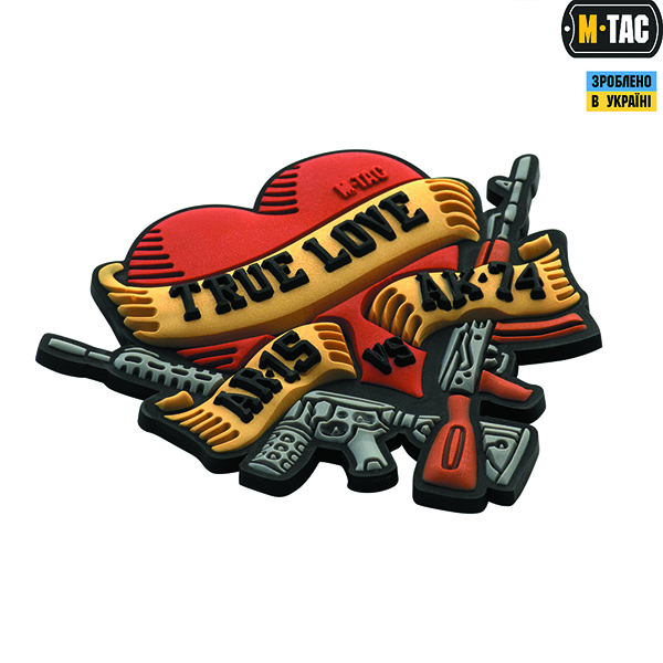 M-Tac нашивка True Love PVC. Фото 2