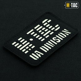 M-Tac нашивка UA Division Laser Cut Black/GID