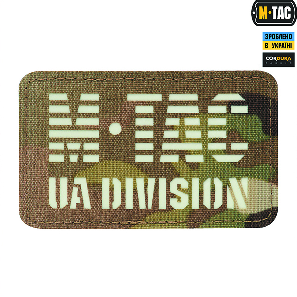 M-Tac нашивка UA Division Laser Cut Multicam/GID