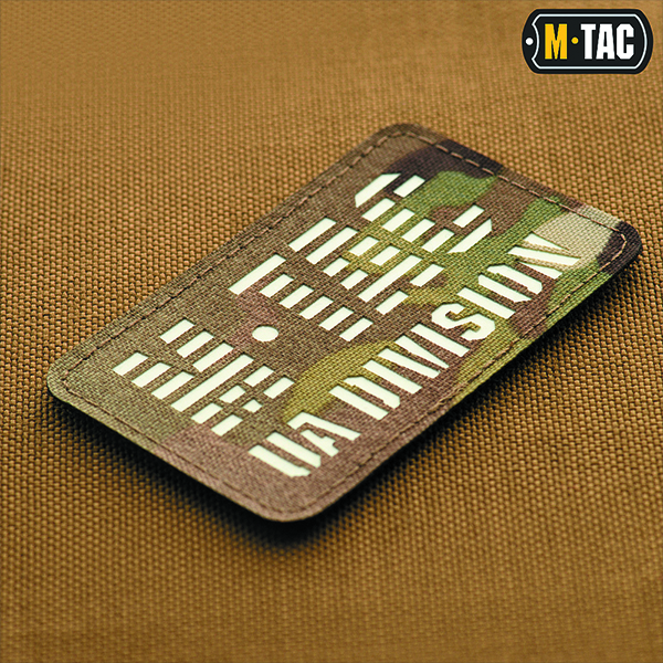 M-Tac нашивка UA Division Laser Cut Multicam/GID. Фото 2