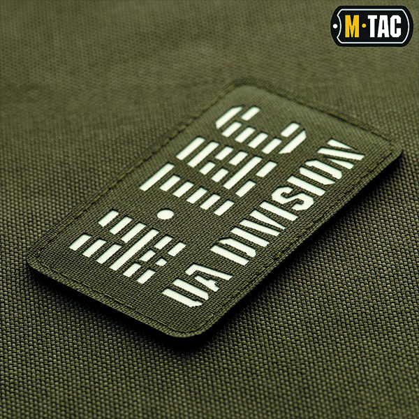 M-Tac нашивка UA Division Laser Cut Ranger Green/GID. Фото 2