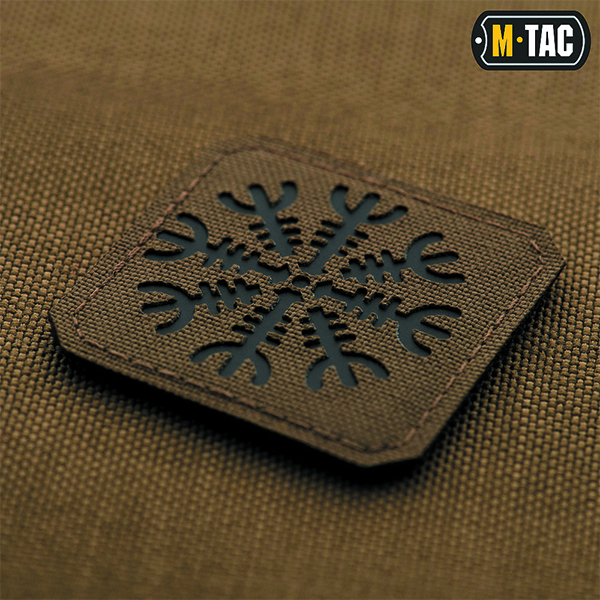 M-Tac нашивка шолом Жаху Laser Cut Coyote/Black. Фото 2