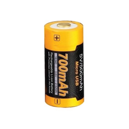 Акумулятор 16340 Fenix 700 mAh Li-ion micro usb зарядка