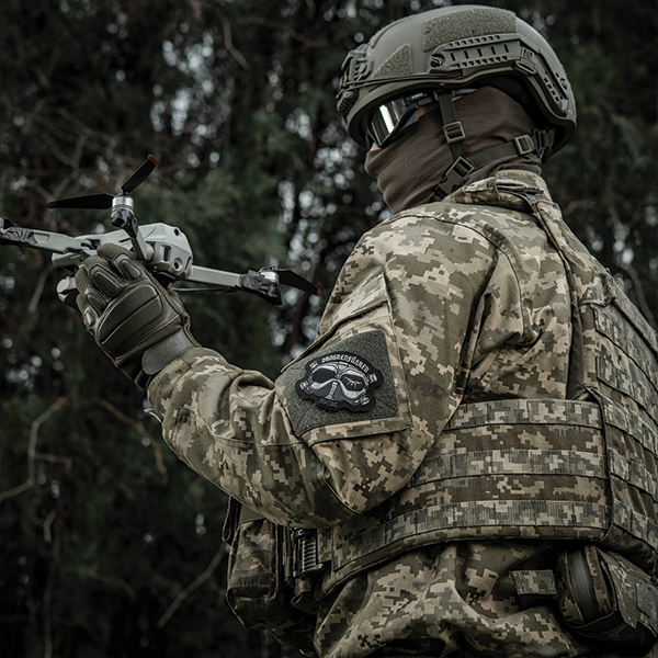 M-Tac нашивка Drohnenführer (вишивка) Black. Фото 4