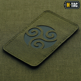 M-Tac нашивка Трискеліон Laser Cut Ranger Green/Black. Фото 2